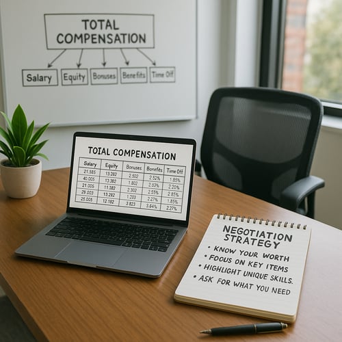 Total Compensation Includes Salary, Benefits, Stock Options, Qualified Plan, Deferred Comp